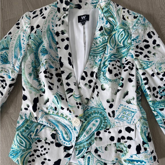 W BY WORTH CAREER BLAZER SIZE 4 - Picture 15 of 16